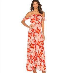 Bella Dress in Flaming Moonshire
